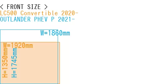 #LC500 Convertible 2020- + OUTLANDER PHEV P 2021-